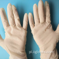 Naturalna guma bez pudru oddychająca do fryzury Salon Lateksowa rękawiczka